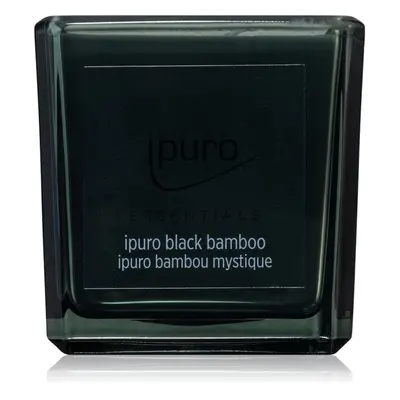 ipuro Essentials Black Bamboo vonná svíčka 125 g