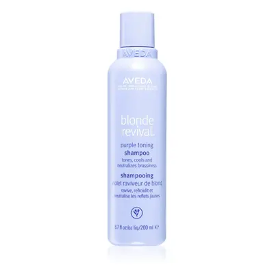 Aveda Blonde Revival™ Purple Toning Shampoo fialový tónovací šampon pro zesvětlené nebo melírova