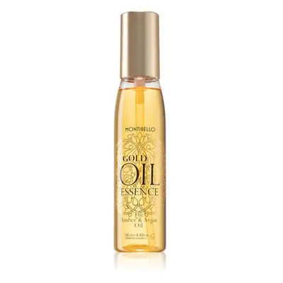 Montibello Gold Oil Amber & Argan Oil regenerační a ochranný olej pro poškozené vlasy a roztřepe