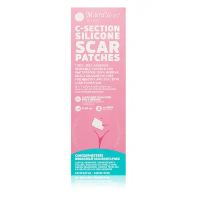 MomCare by Lina C-Section Silicone Scar Patches silikonové náplasti na jizvy po císařském řezu v