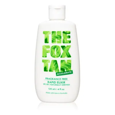 The Fox Tan Fragrance Free Elixir tělový krém urychlující opalování 120 ml