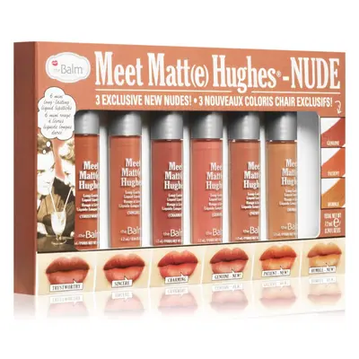 theBalm Meet Matt(e) Hughes Mini Kit sada tekutých rtěnek