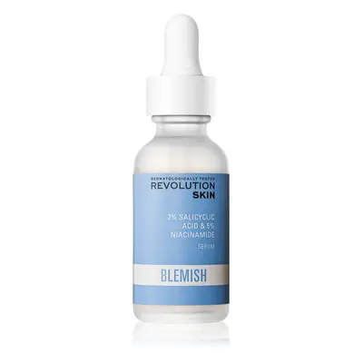 Revolution Skincare Blemish 2% Salicylic Acid & 5% Niacinamide zklidňující sérum pro problematic