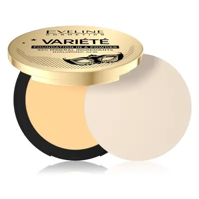 Eveline Cosmetics Variété minerální kompaktní pudr s aplikátorem odstín 03 Light Vanilla 8 g