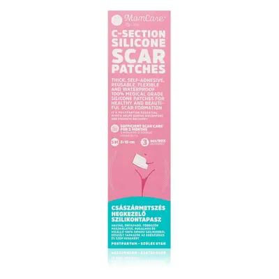 MomCare by Lina C-Section Silicone Scar Patches silikonové náplasti na jizvy po císařském řezu v