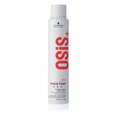 Schwarzkopf Professional Osis+ Freeze Pump lak na vlasy se silnou fixací 200 ml