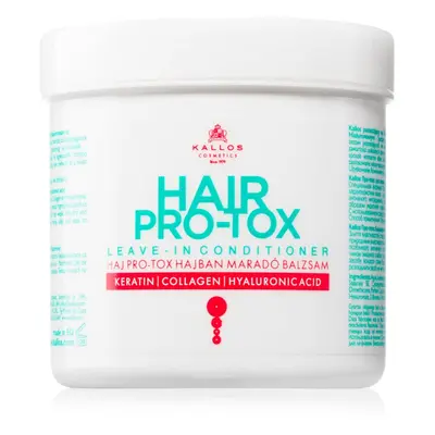 Kallos Hair Pro-Tox bezoplachový kondicionér pro suché a poškozené vlasy 250 ml