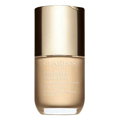 Clarins Everlasting Youth Fluid rozjasňující make-up SPF 15 odstín 100.5 Cream 30 ml