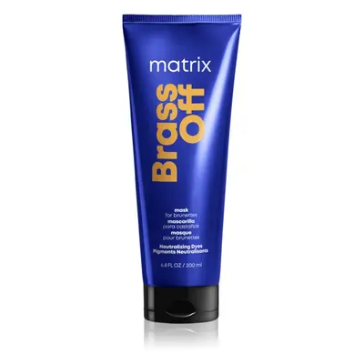 Matrix Brass Off maska neutralizující mosazné podtóny 200 ml