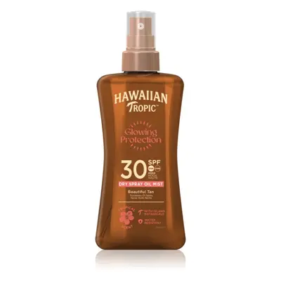 Hawaiian Tropic Glowing Protection transparentní mlha na opalování SPF 30 200 ml