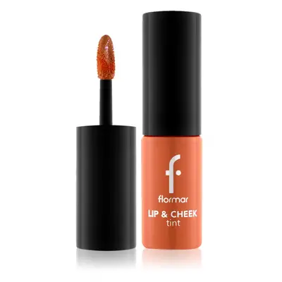 flormar Lip & Cheek Tint tekutá tvářenka na rty a tváře odstín 003 Apricot Marmalade 6.7 ml