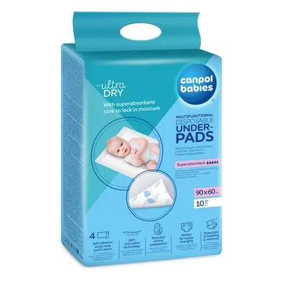 Canpol babies Disposable Underpads jednorázové přebalovací podložky Super Absorbent 10 ks