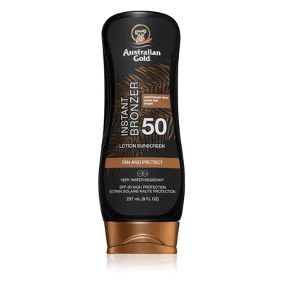 Australian Gold Lotion With Bronzer ochranná péče proti slunečnímu záření s bronzerem SPF 50 237