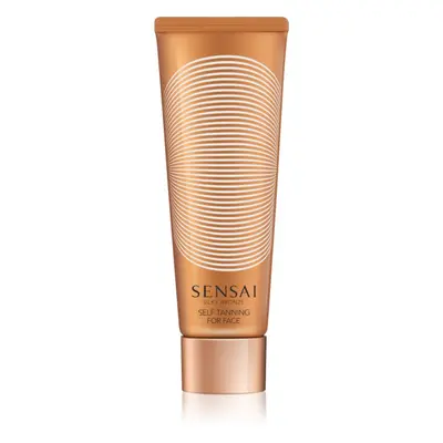 Sensai Silky Bronze Self Tanning For Face samoopalovací gelový krém na obličej 50 ml