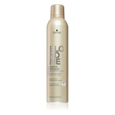 Schwarzkopf Professional Blondme Blonde Wonders pěnový suchý šampon pro blond a melírované vlasy