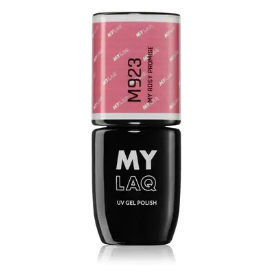 MYLAQ UV Gel Polish My Promise gelový lak na nehty odstín My Rosy Promise 5 ml