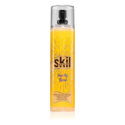 Skil Night Call Party Time sprej na tělo a vlasy se třpytkami 250 ml