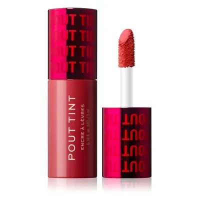 Makeup Revolution Pout Tint lesk na rty s hydratačním účinkem odstín Sizzlin Red 3 ml