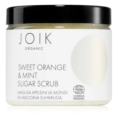 JOIK Organic Sweet Orange & Mint cukrový tělový peeling 210 g