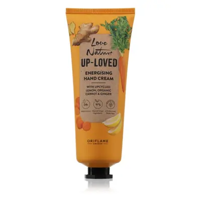 Oriflame Love Nature Up-Loved Upcycled Lemon & Organic Carrot & Ginger hydratační krém na ruce 7