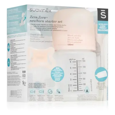 Suavinex Zero Zero Newborn Starter Set dárková sada pro děti od narození