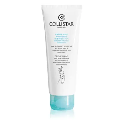 Collistar Nourishing Hygiene Hand Creme hydratační krém na ruce s antibakteriální přísadou 75 ml