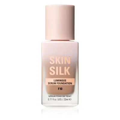 Makeup Revolution Skin Silk Serum Foundation lehký make-up s rozjasňujícím účinkem odstín F10 23