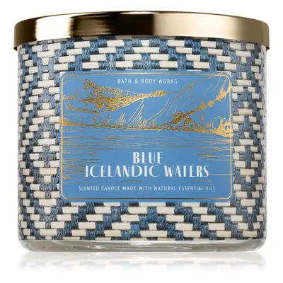 Bath & Body Works Blue Icelandic Waters vonná svíčka 411 g