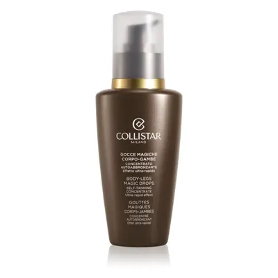 Collistar Magic Drops Body-Legs Self-Tanning Concentrate samoopalovací emulze na tělo a nohy 125