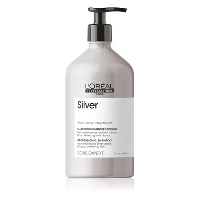 L’Oréal Professionnel Serie Expert Silver stříbrný šampon pro šedivé vlasy 750 ml