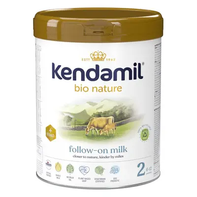 Kendamil BIO Nature 2 HMO+ pokračovací mléčná kojenecká výživa 800 g