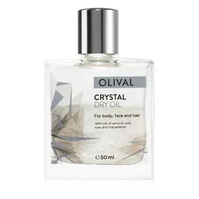 Olival Crystal Dry Oil multifunkční suchý olej se třpytkami na obličej, tělo a vlasy 50 ml