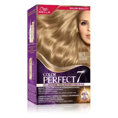 Wella Color Perfect barva na vlasy odstín 8/1 Light Ash Blonde 1 ks