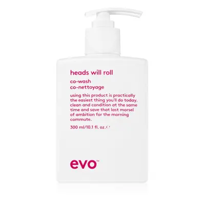 EVO Curl Heads Will Roll šampon a kondicionér 2 v 1 pro vlnité a kudrnaté vlasy 300 ml