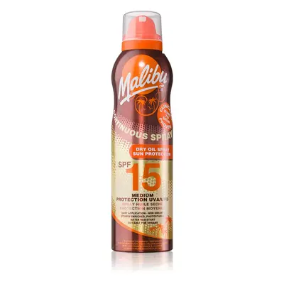 Malibu Continuous Spray suchý olej na opalování 175 ml