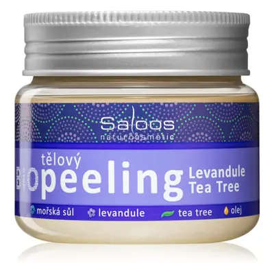 Saloos Bio Peeling Levandule & Tea Tree tělový peeling 140 ml