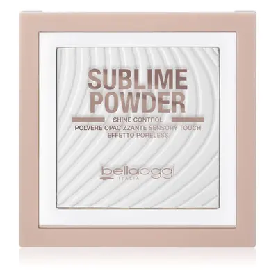 bellaoggi Sublime Powder Shine Control kompaktní transparentní pudr s matným efektem odstín Supe