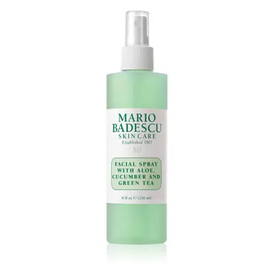 Mario Badescu Facial Spray with Aloe, Cucumber and Green Tea chladivá a osvěžující mlha na unave