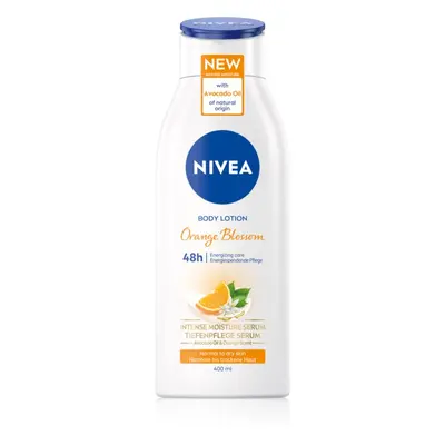 NIVEA Orange Blossom vyživující hydratační tělové mléko 400 ml