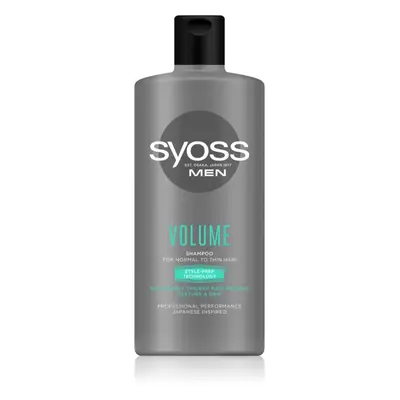 Syoss Men Volume šampon pro objem jemných vlasů pro muže 440 ml