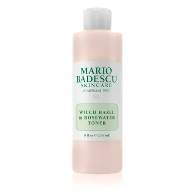 Mario Badescu Witch Hazel & Rosewater Toner rozjasňující tonikum s růžovou vodou 236 ml