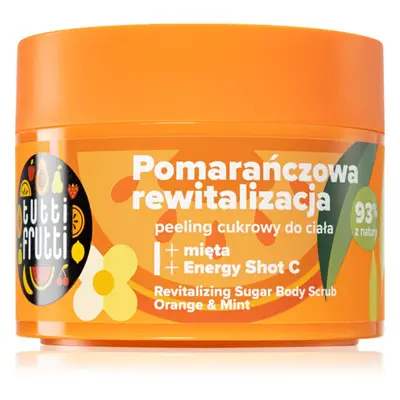 Farmona Tutti Frutti Minty Orange osvěžující cukrový peeling na tělo 300 g