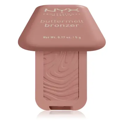 NYX Professional Makeup Buttermelt Bronzer krémový bronzer odstín 01 Butta Cup 5 g