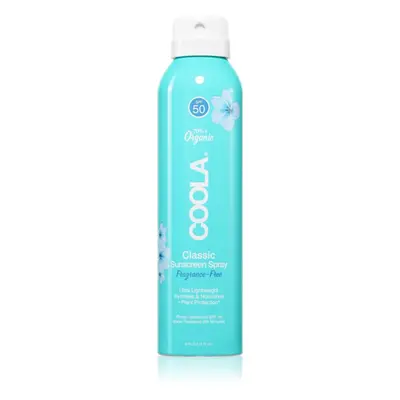 Coola Fragrance Free opalovací sprej SPF 50 177 ml