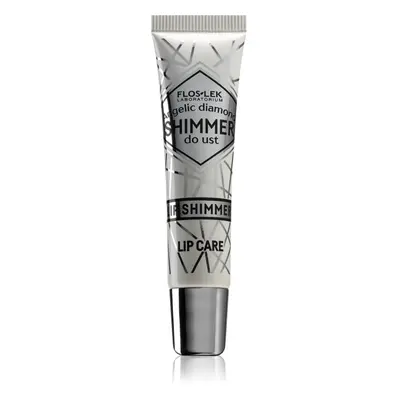 FlosLek Laboratorium Lip Care Shimmer třpytivý lesk na rty odstín Angelic Diamond 10 g