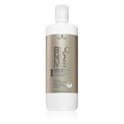 Schwarzkopf Professional Blondme Cool Blondes šampon neutralizující žluté tóny pro blond a melír