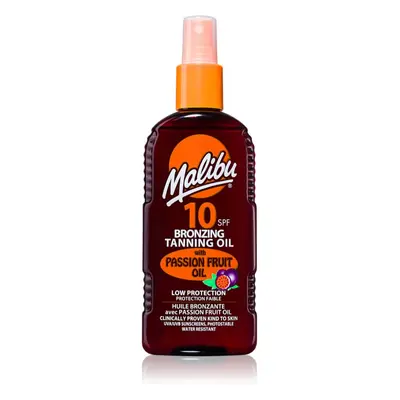 Malibu Bronzing Tanning Oil pečující a opalovací olej s bronzerem 200 ml