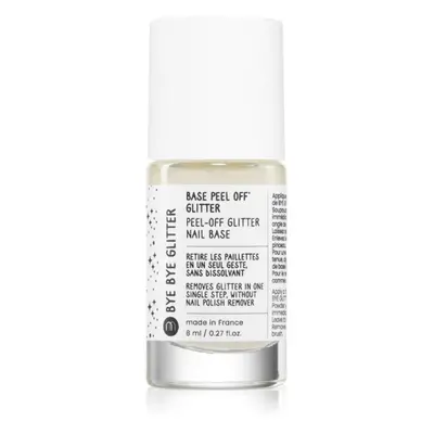 Nailmatic Bye Bye Glitter slupovací podkladový lak 8 ml