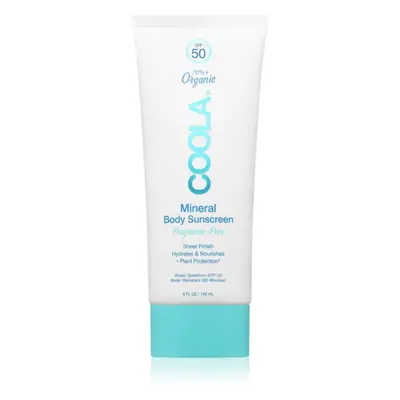 Coola Fragrance Free opalovací krém na tělo SPF 50 148 ml