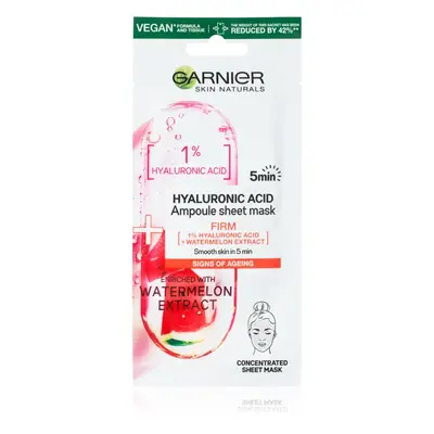 Garnier Skin Naturals Ampoule Sheet Mask plátýnková maska s hydratačním a revitalizačním účinkem